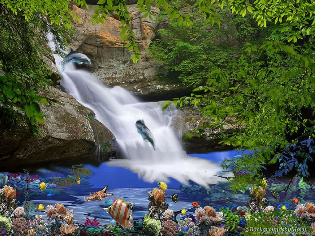 Tropical Waterfalls High Resolution Wallpapers