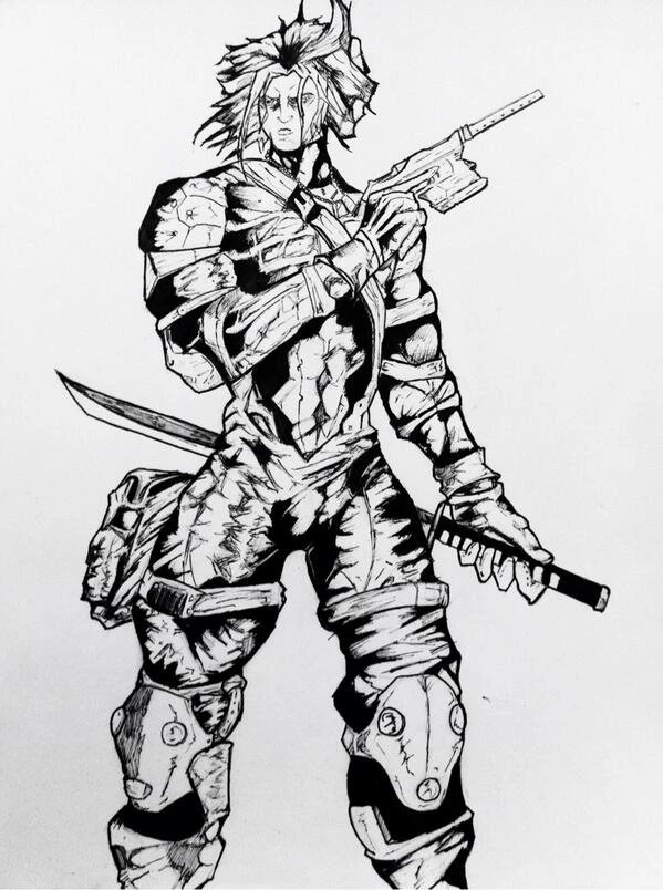 Raiden From MGS2 By DiegoE05 On DeviantArt