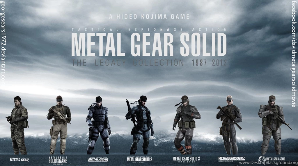 MGS Legacy Collection Wallpapers With Logos By GeorgeSears1972 On ...