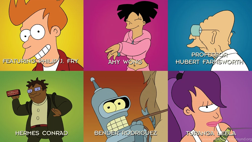 A Futurama Wallpapers Using The Intro From "Bender's Big Score" [OC ...