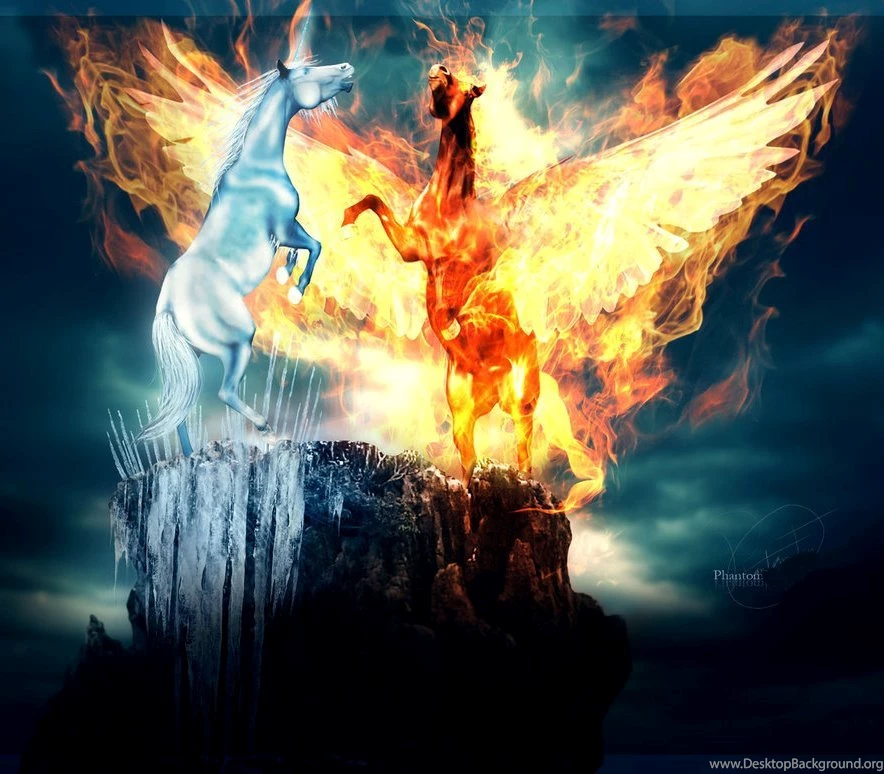 Astonishing Fire And Ice Wallpapers