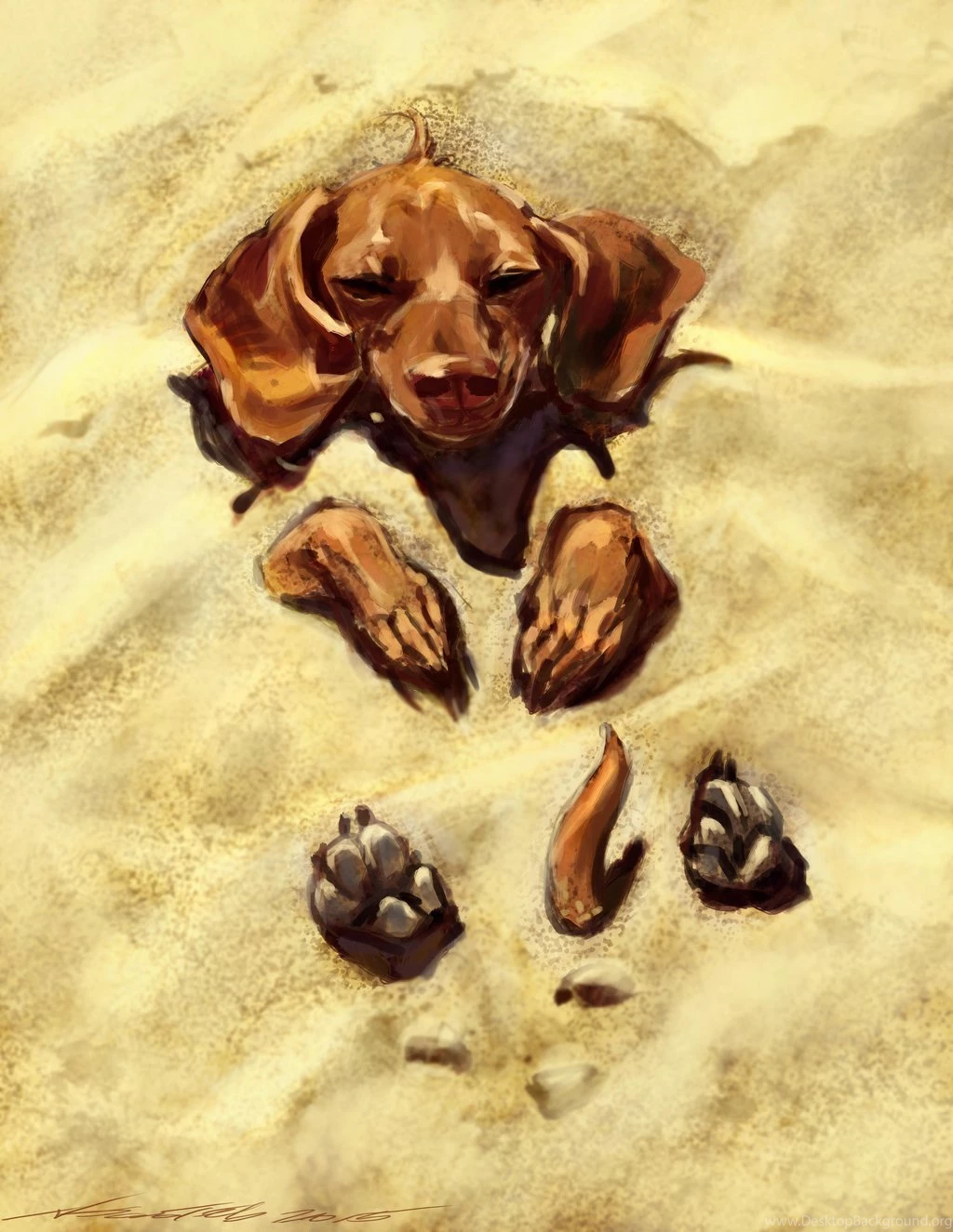 Wiener Dog PS By Nosoart On DeviantArt