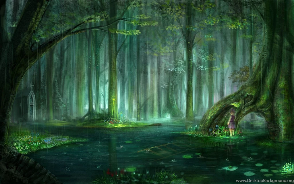 Enchanted Forest Backgrounds Wallpapers Cave