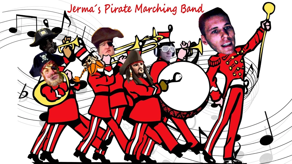 Jerma's Pirate Marching Band (ft. DJ Ster) YouTube