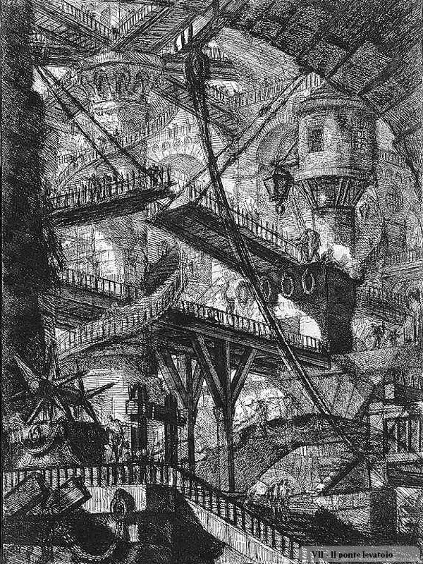 Twll: Nook Screensaver Set: Piranesi   Carceri D'Invenzione