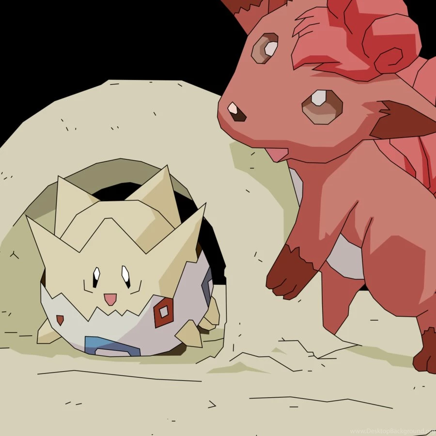 Togepi And Vulpix By Athosiana On DeviantArt