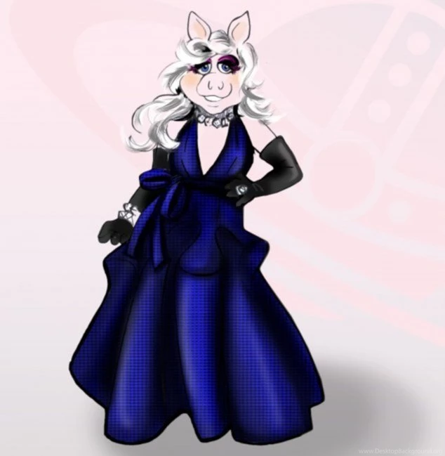 Muppets Most Wanted's Miss Piggy Arrives For Premiere In Vivienne ...