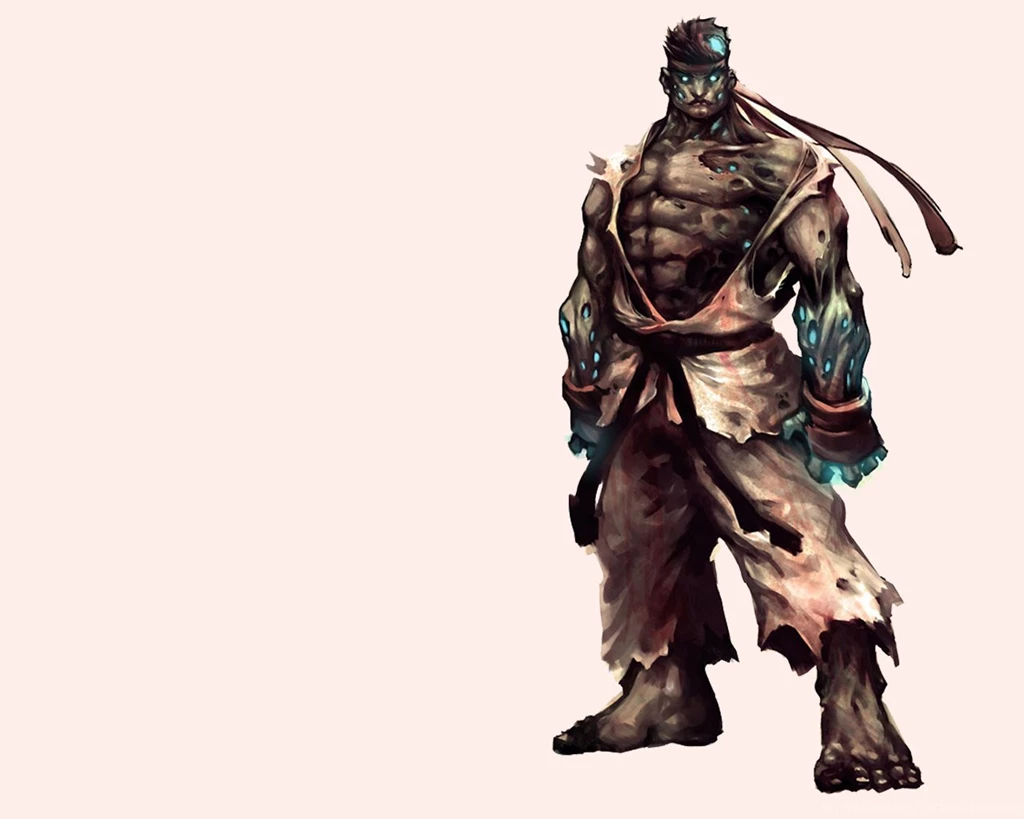 Paper Dump: Ryu Street Fighter Zombie Wallpapers