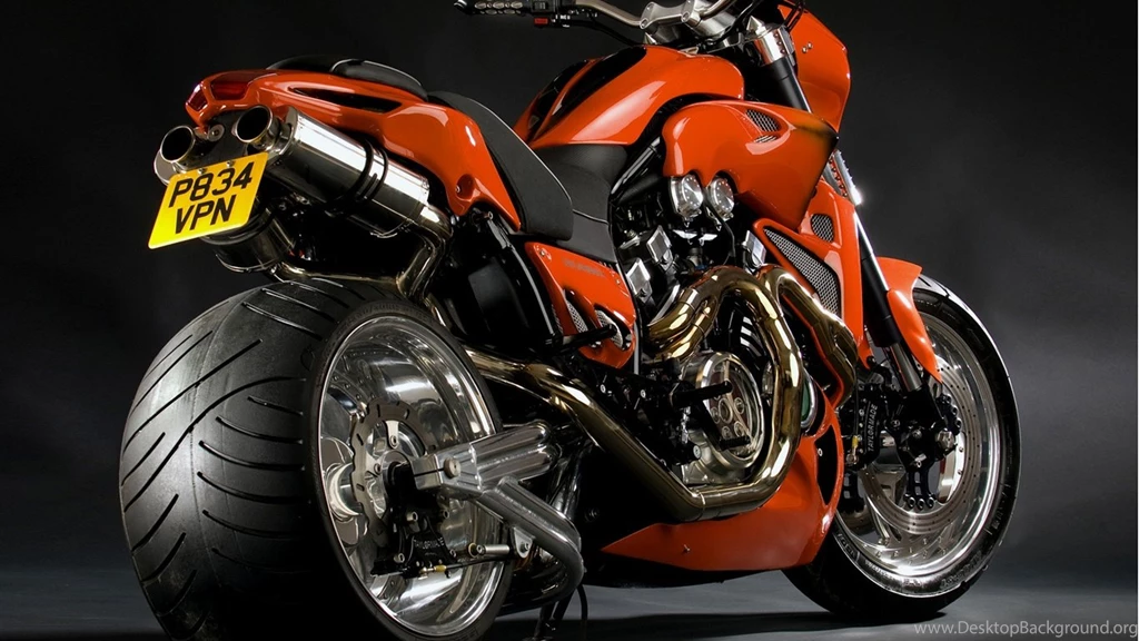 Cool Red Motorcycle Close up Wallpapers