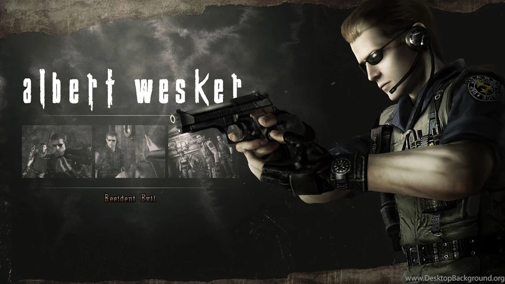 Albert Wesker From The Game Resident Evil HD Remaster Wallpapers ...