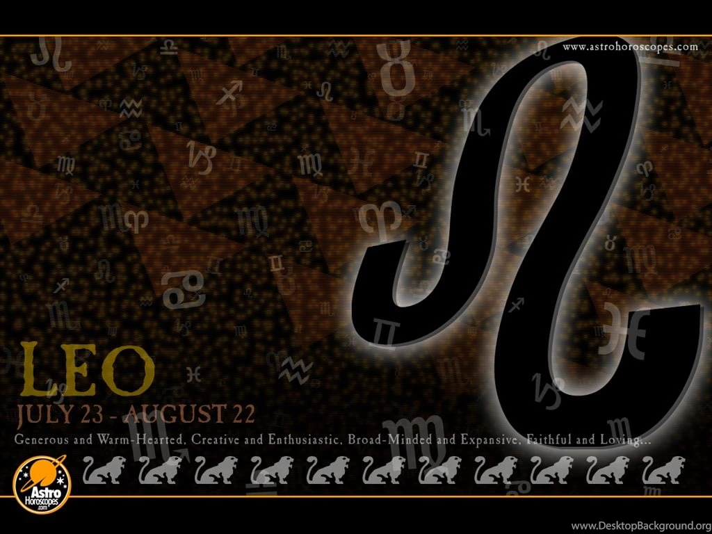 Leo Desktop Wallpapers AstroHoroscopes.com!
