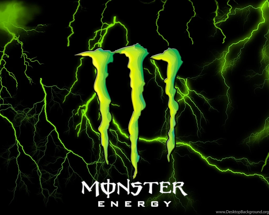 Wallpapers Monster Energy Lightning Green Hi 2560x2048