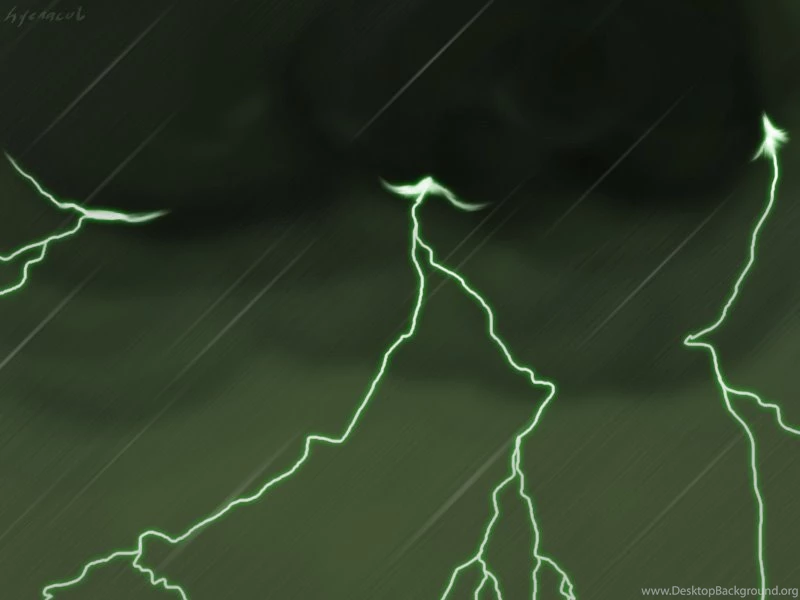 Green Lightning By Hyenacub On DeviantArt