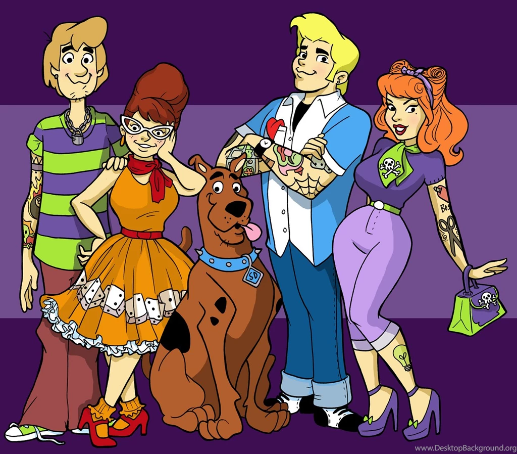Rockabilly Scooby Doo Cartoon Wallpapers For iPad Mini 3 Cartoons ...