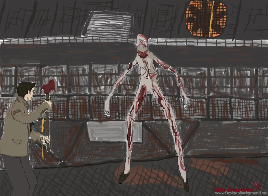 Silent Hill Homecoming: Scarlet And Alex Figth By Ellis Shepherd ...