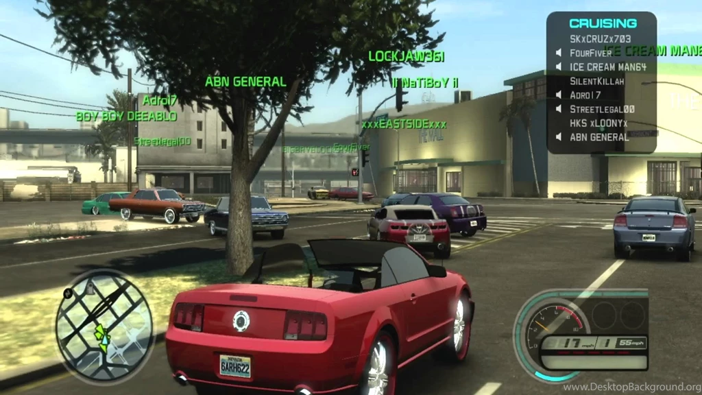 MCLA MIDNIGHT CLUB LOS ANGELES ONLINE CRUISE LOWRIDERS/DONKS/SLABS ...