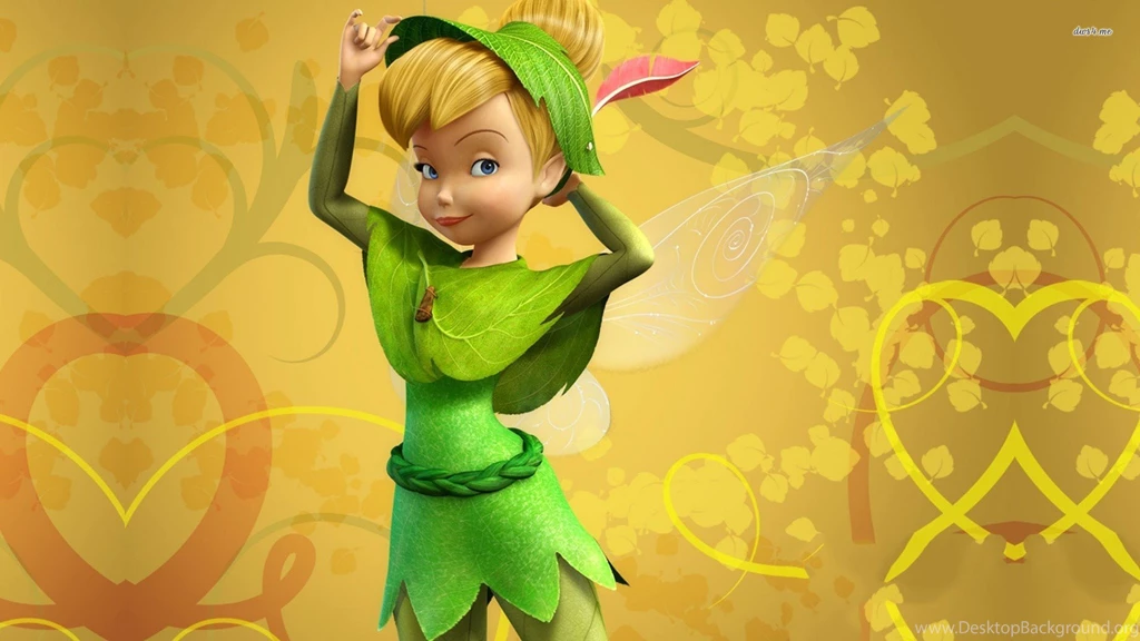 Tinker Bell In Peter Pan Outfit Wallpapers   Cartoon Wallpapers ...