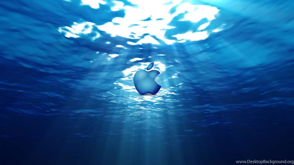 Download Wallpapers 1920x1080 Apple, Mac, Brand, Logo, Underwater ...