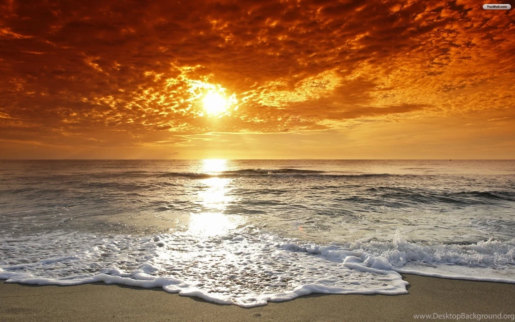 Free Beach Sunset Wallpapers Full HD