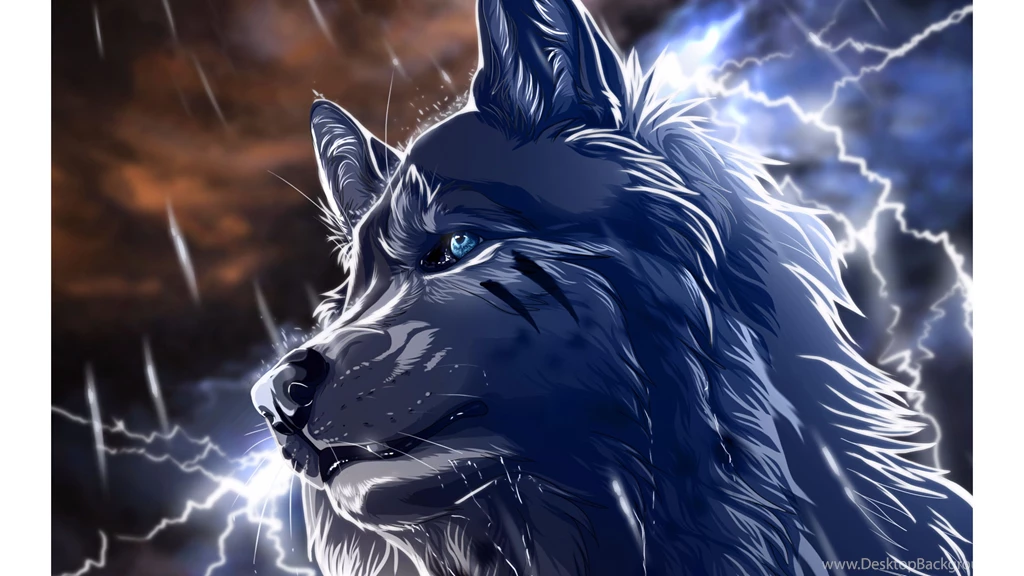 Blue Wolf 2016 4K Anime Wallpapers