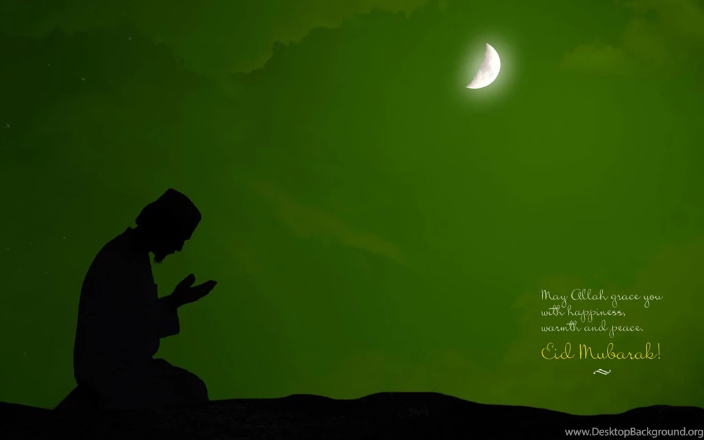 Eid Mubarak Allah Prayer Wallpapers