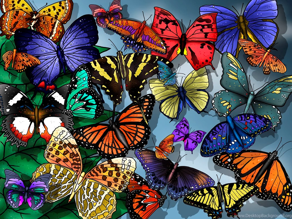 Wallpapers Of So Many Butterflies