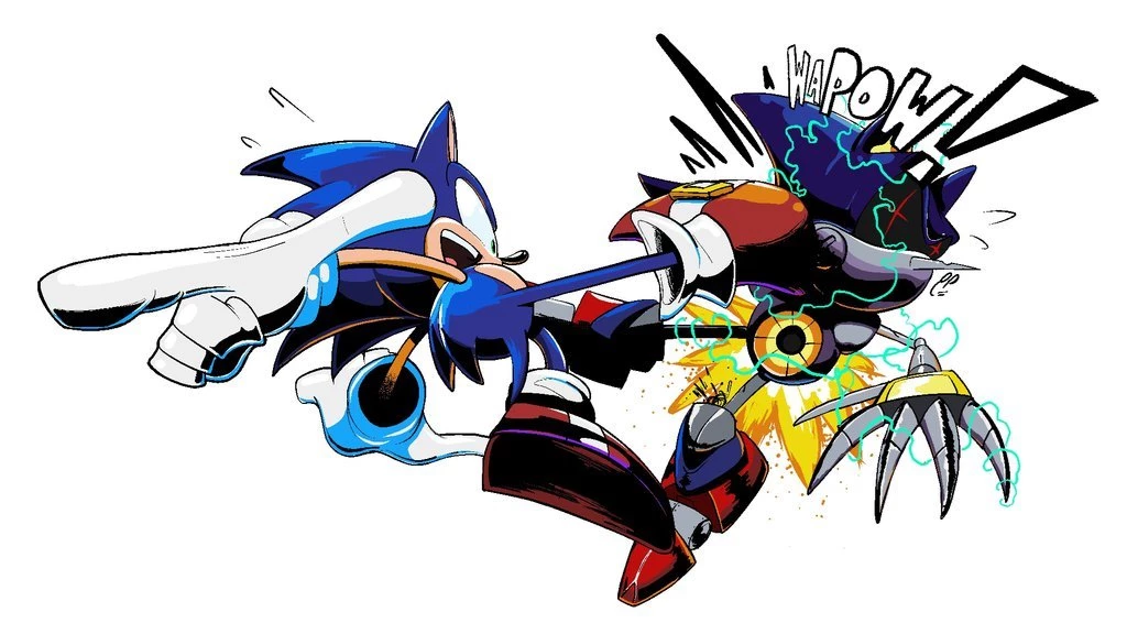Sonic V. Metal (2012, Wallpaper, 1080p) By StudioPEP On DeviantArt