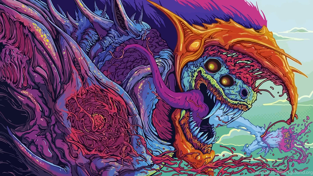 I Hate Blurry Pixels, So I Vectorized Hyper Beast : GlobalOffensive