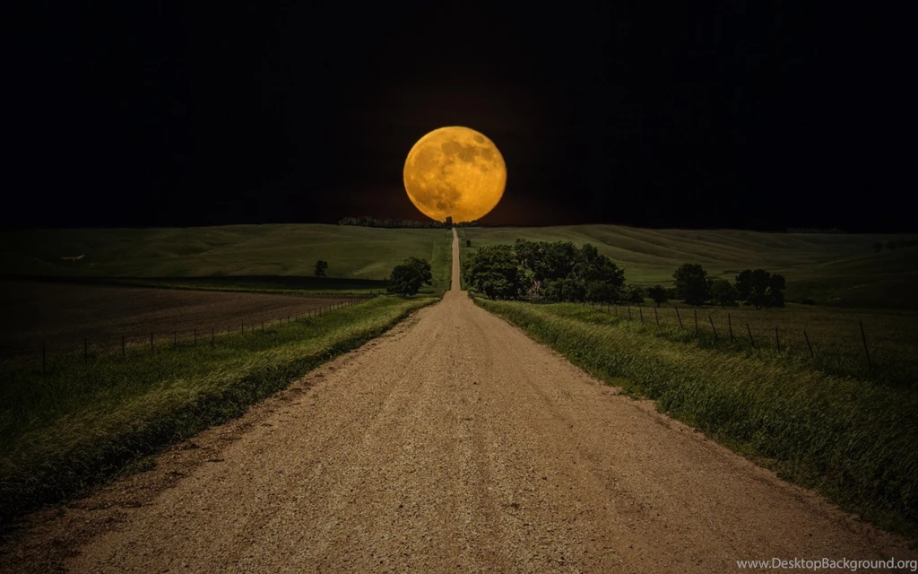 Wallpapers Yellow Full Moon HD Wallpapers Expert