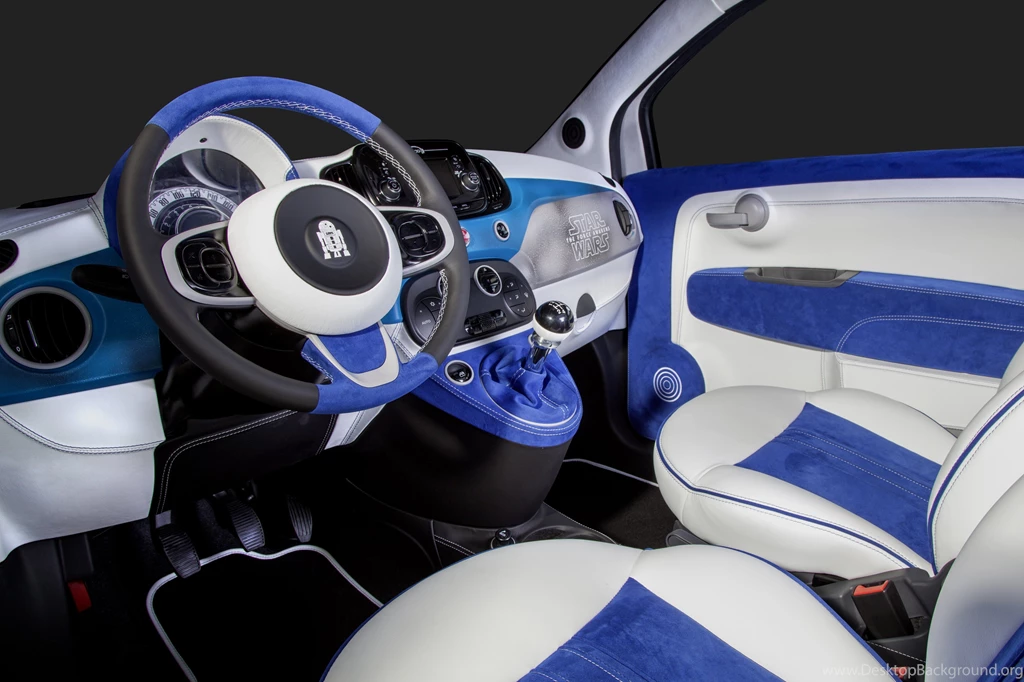 2016 Fiat 500 R2D2 312 Star Wars Force Awakens Sci fi Concept ...
