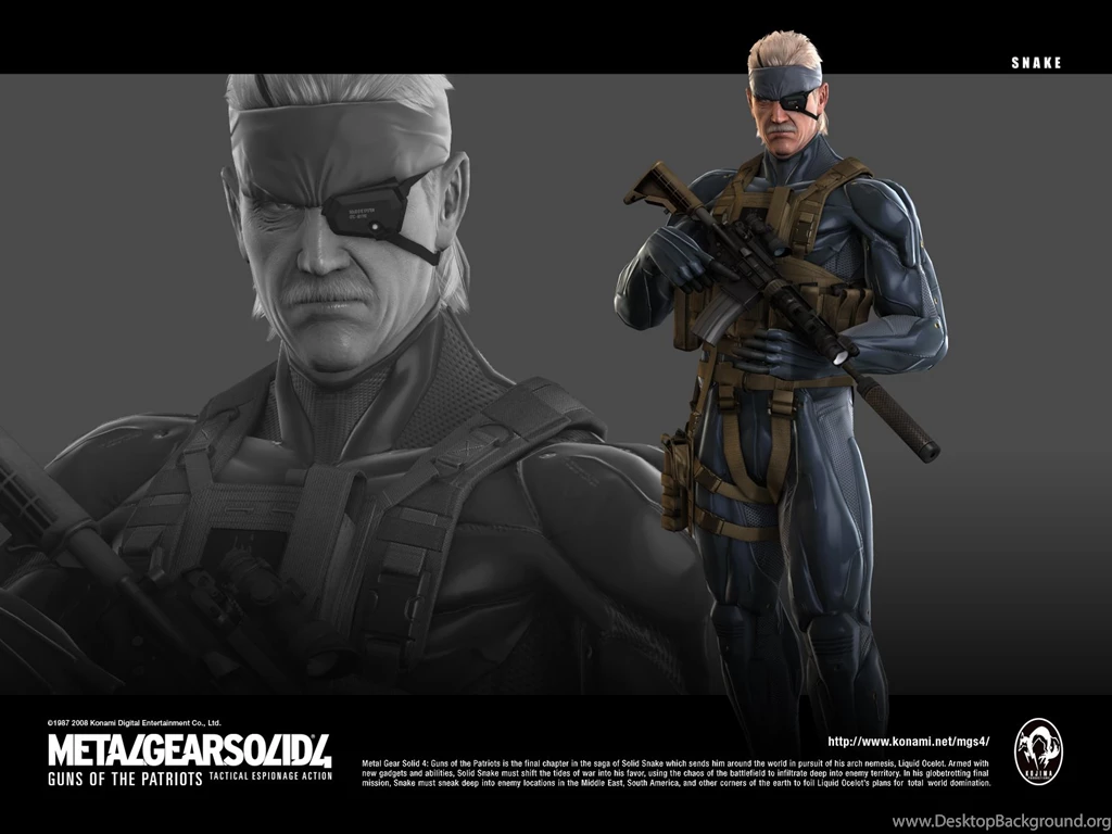 Mgs4 Metal Gear Solid Wallpapers (15093202) Fanpop