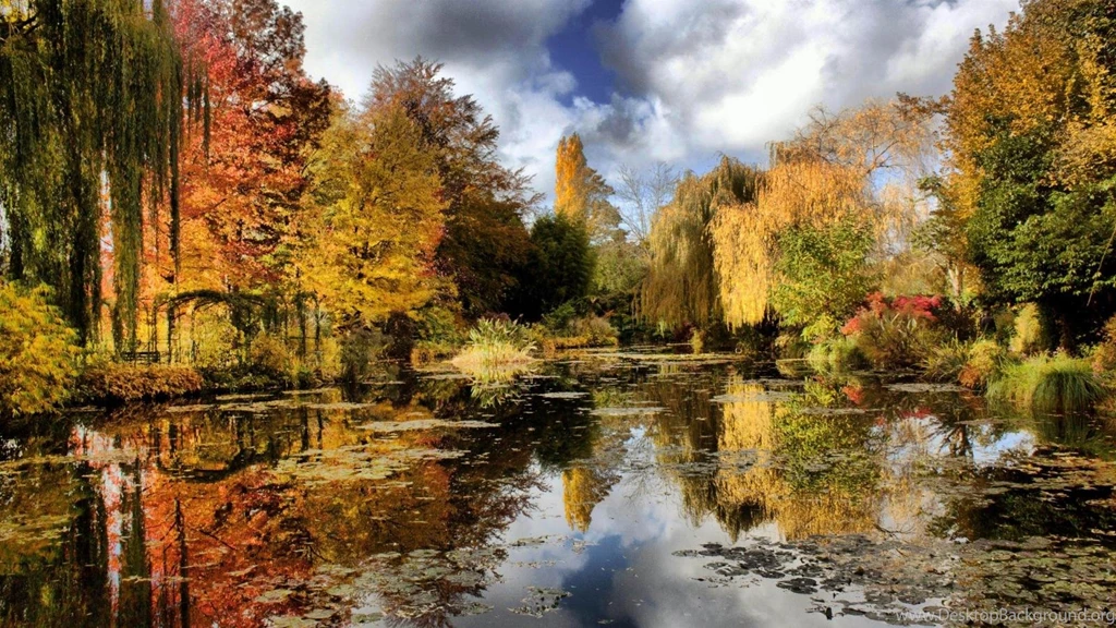 Wallpapers Monet Claude S Garden Giverny France European Cities ...