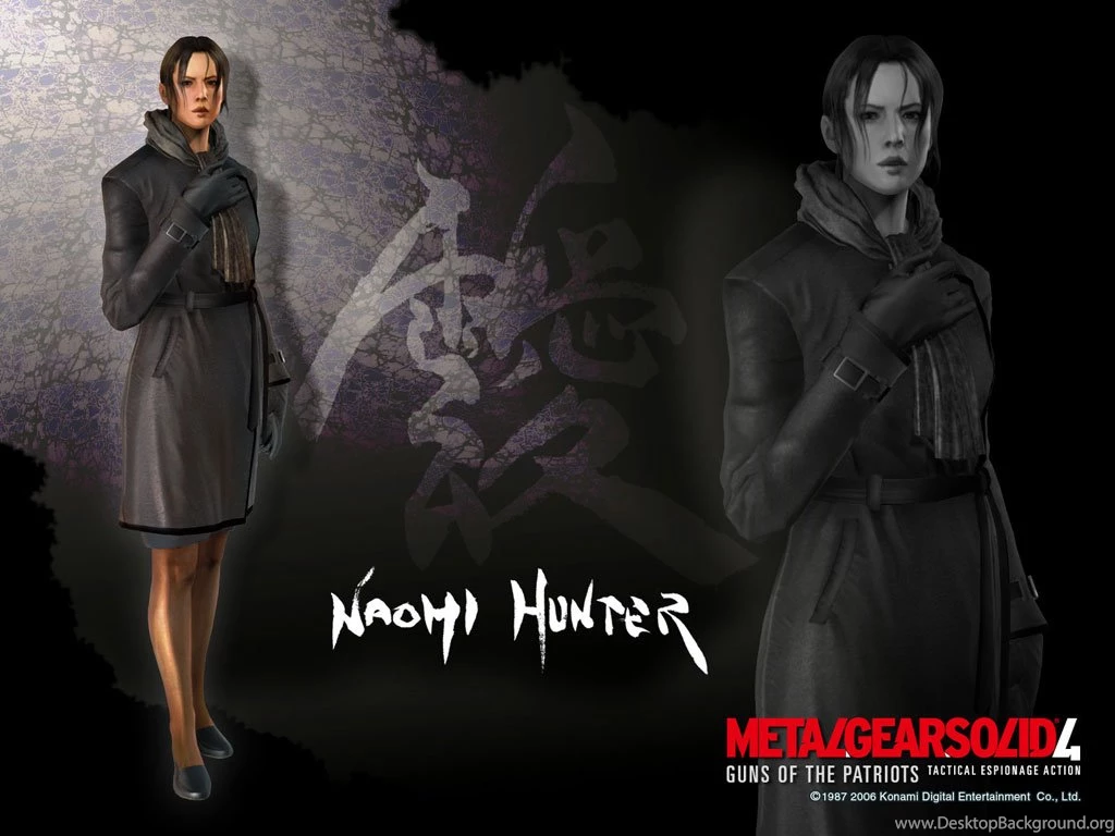 Official MGS4 Naomi Hunter Wallpapers PS3 Wallpapers PS3 Backgrounds