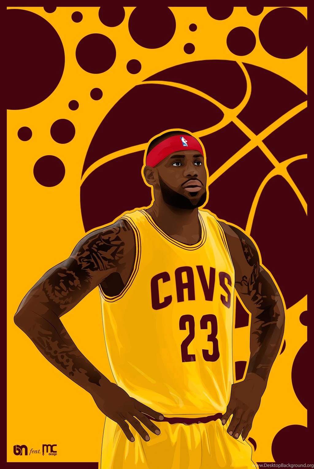 Lebron James Vector And Wallpapers By BurakMDesign On DeviantArt