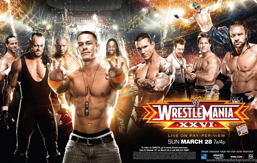 Wrestlemania 26 Wallpapers HD By DecadeofSmackdownV2 On DeviantArt