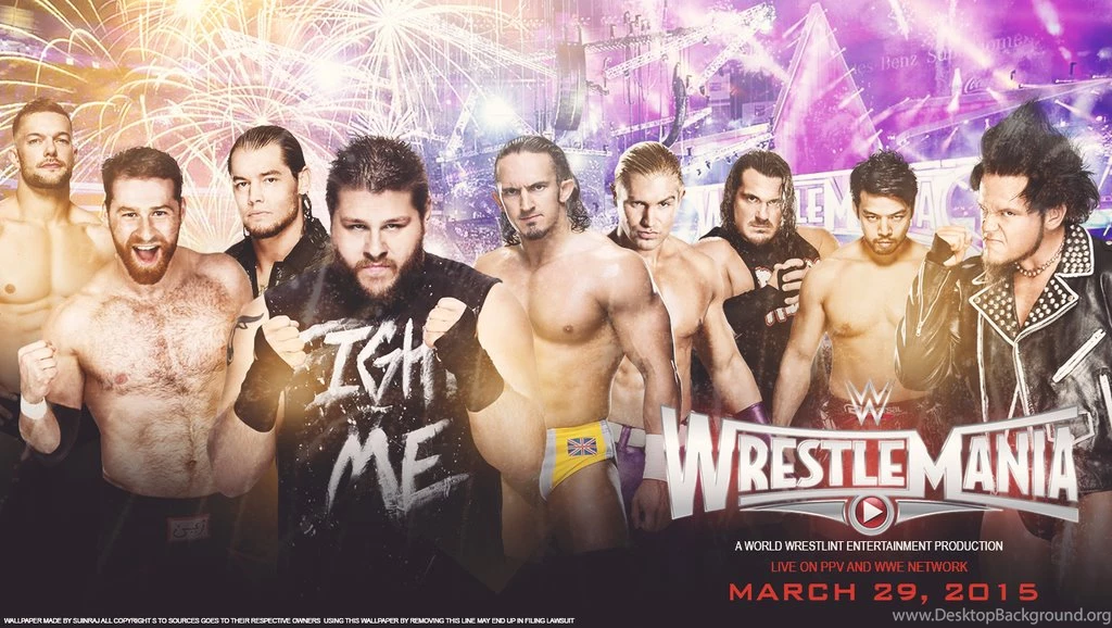 DeviantArt: More Like Wrestlemania 31 NXT Version Wallpapers By ...