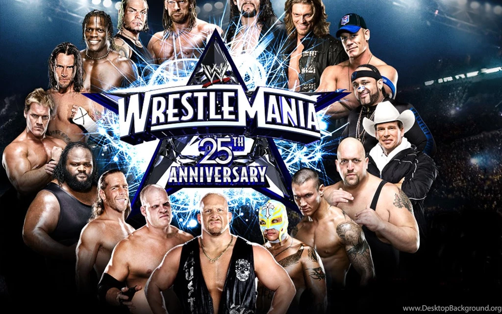 Wrestlemania 25th Anniversary WWE Wallpapers (4384112) Fanpop