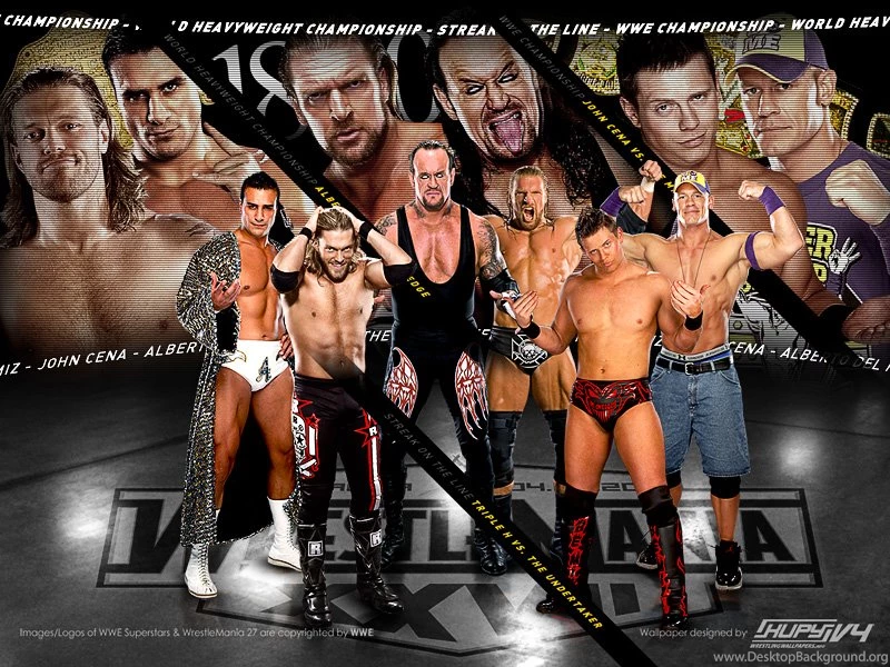 Road To WrestleMania 27: Triple Main Event Wallpapers ~ Unleashed ...