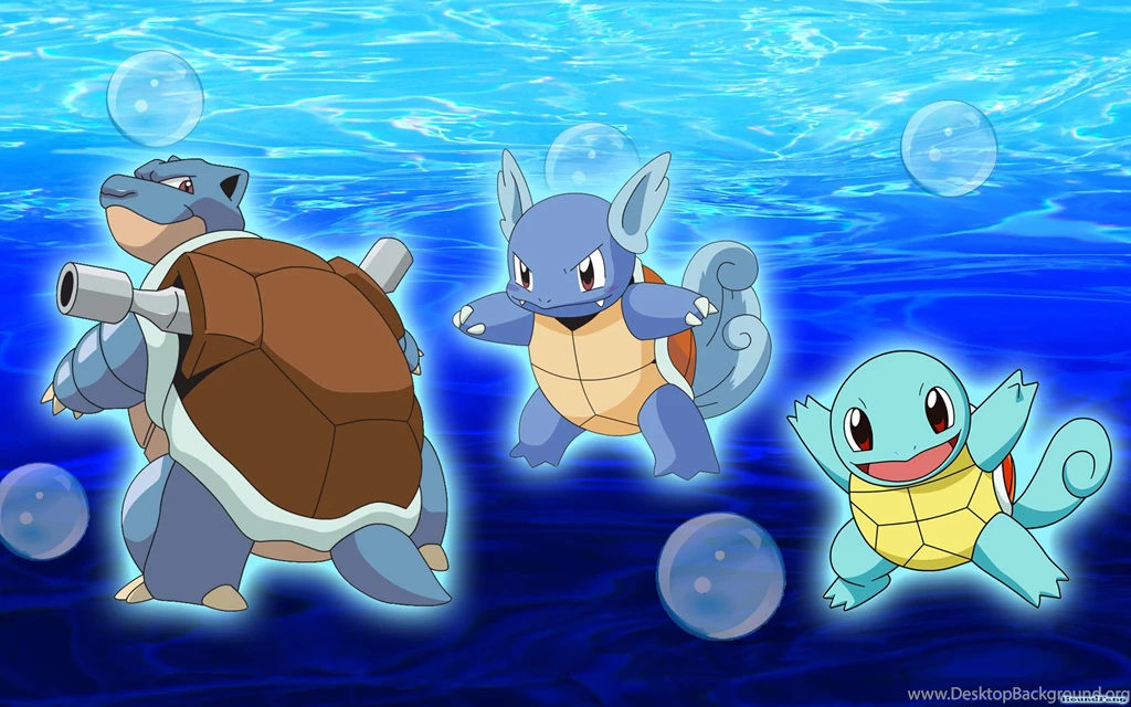 Water Starter Pokemon Wallpaper Images