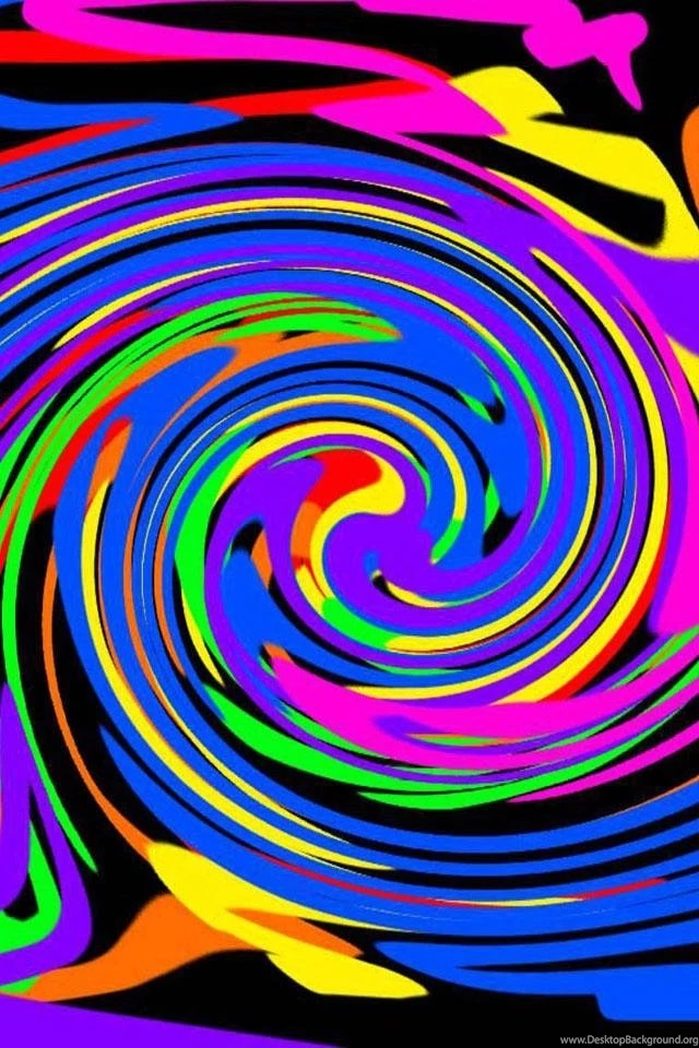 Crazy Color Swirls