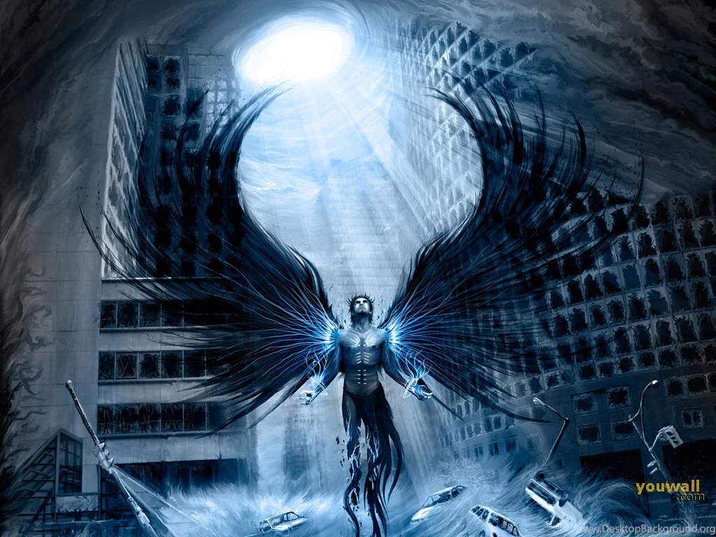 Wallpapers Dark Angel Best White Hd 1024x768