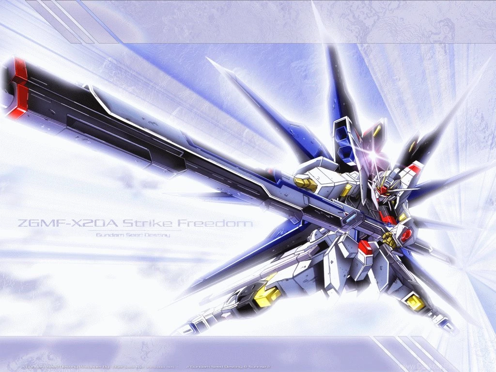 Wallpapers Knife Party Strike Freedom Gundam 1024x768