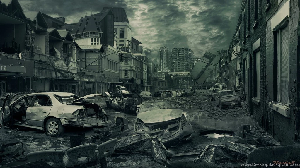 Destroyed City By Nacho3 On DeviantArt