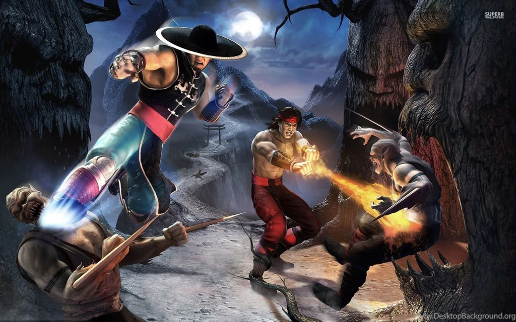 Kung Lao And Liu Kang In Mortal Kombat: Shaolin Monks Wallpapers ...