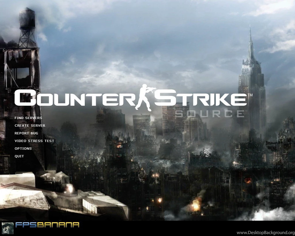 Destroyed City (Counter Strike: Source > GUIs > Menu Backgrounds ...
