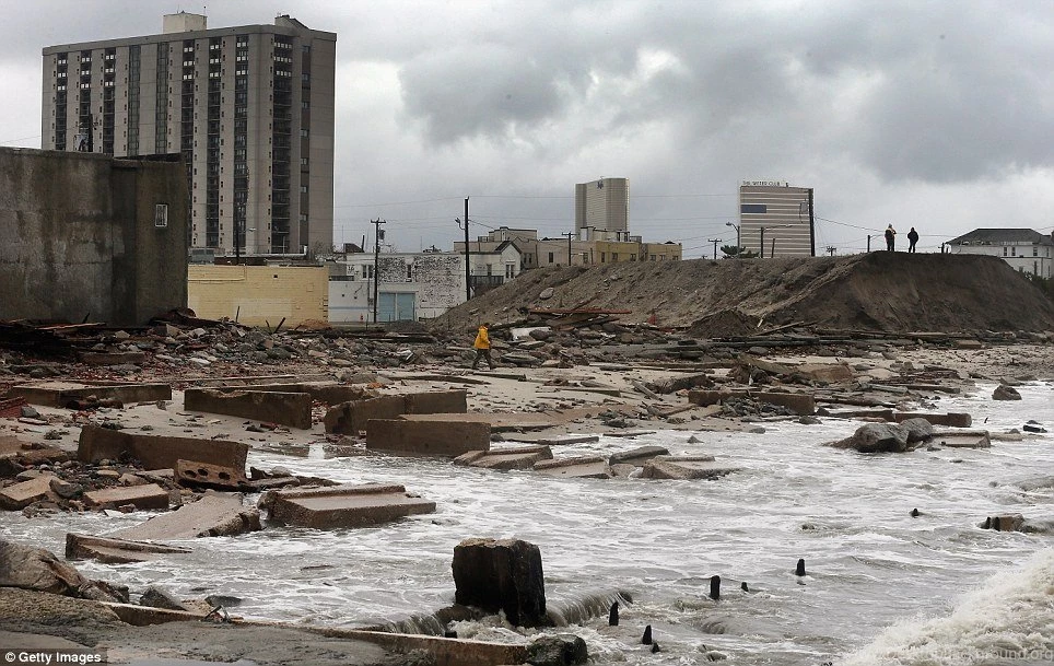 Superstorm Sandy Devastation Seen From Above As Obama Flies In To ...
