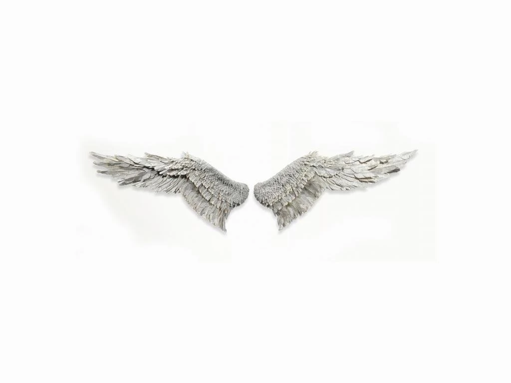 Wings Minimalistic White Angel Backgrounds Wallpapers