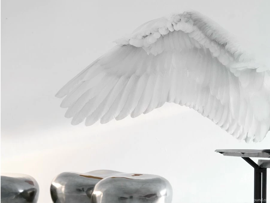 Wallpapers WHITE ANGEL By Wall&decò Design Christian Benini