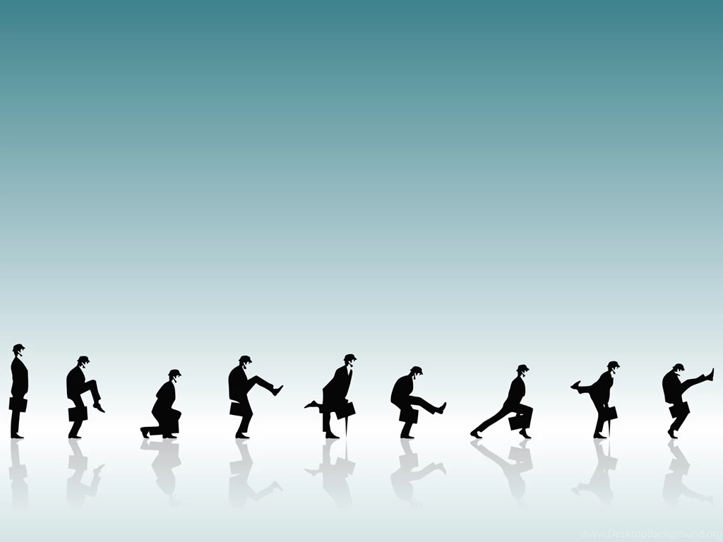 Monty Python Simply Red Silly Walk Wallpapers (
