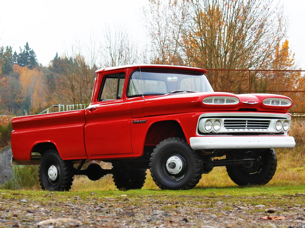 1960 Chevrolet Apache 10 Fleetside Pickup Truck (K14) 4x4 Classic ...